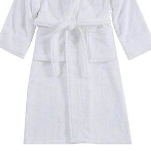 Charisma White Textured ROBE UNISEX